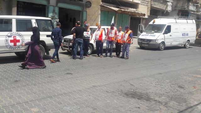 بلدية غزة تنفذ مناورة تحاكي العمل في أوقات الطوارئ